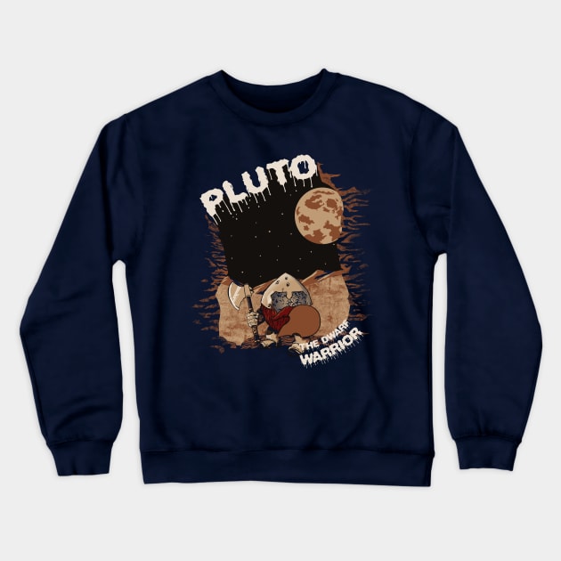 Pluto the Dwarf Crewneck Sweatshirt by ohmybatman